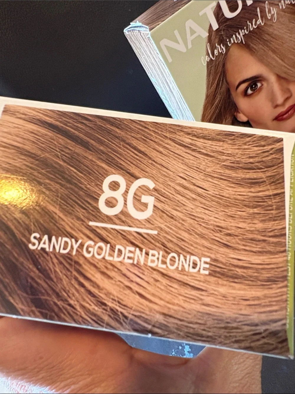 8G Sandy Golden Blonde Permanent Hair Color Gel - Sandy Golden Blonde